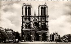 Ataque frontal de CPA Paris de la catedral de Notre Dame