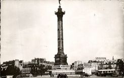 CPA Paris And its mervailles Place of the Bastille
