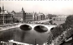 CPA Paris La Caretaker's lodge and the Seine