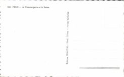 CPA Paris La Caretaker's lodge and the Seine