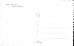 CPA Paris By Night Concord Square Places Harmony