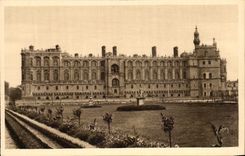 CPA Saint Germain En Laye Le Chateau Facade principale