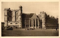 CPA Saint Germain En Laye Le Chateau Facade principale