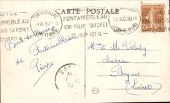 CPA Palate De Fontainebleau Gallery Of the Plates