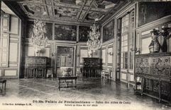 CPA Palate De Fontainebleau Living room Of the Aide-de-camps