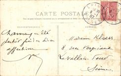 CPA el castillo D Epinal una roca del La de Sous del paso