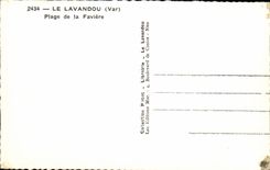 CPSM Le Lavandou Plage De La Faviere