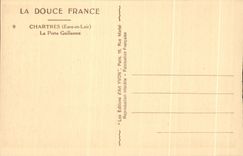 CPA Soft France Chartres La Guillaume Gate