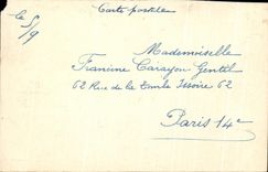 CPA Route sous tunnel Col