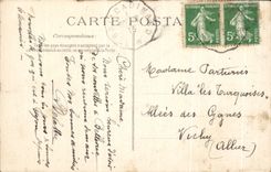 CPA Saint Lunaire Promenade du Decolle Chemin des amoureux