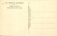 CPA Dijon Tower Water and Place of Arcy