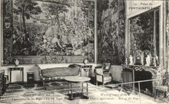 CPA Palate De Fontainebleau Waiting room Of the Apartments of the pope