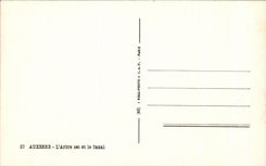 CPA Auxerre l'Arbre sec et le Canal