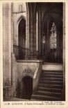 CPA Auxerre L'Eglise St Germain L'Entree de la Crypte