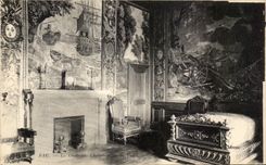 CPA Pau Le Chateau Chambre de la Tour