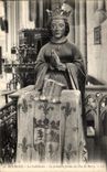 Mujer del La de Cathedrale del La de CPA Bourges primera del duque de la baya