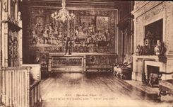 CPA Chateau Henri IV Pau Chambre du souvenir dite Henri d'Albert