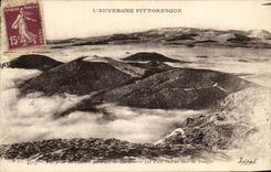 CPA Seen from of Doste Puys Saint Sea of Clouds