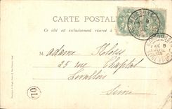 CPA Marcourssis Chateau de Beljame