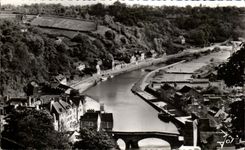 CPA Dinan La Valley of the Rancid Sight Of the Walls close to the Tower co Catherine