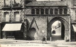 CPA Dinan La Gate of the convent of Cordeliers
