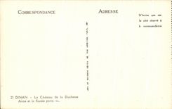 CPA Dinan La Castle of the Duchess Anne and the False Gate