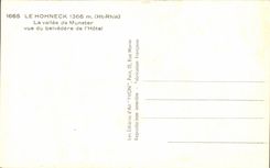 CPA Hohneck La Valley of Munster Seen Of View-point of the Hotel