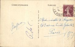 CPA Saint Omer the Church holy Bertin