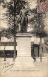 CPA Rouen Statue of Armand Carrel
