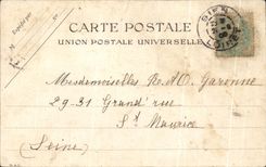 CPA Gien the Castle Court Of Under Prefecture