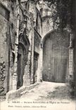 CPA Arles Old Gate dentree of the Church of the Preachers Douzon Arles optician on the Rhone