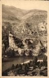 CPA Gorges Du Tarn Castelbouc Le Village et le Vieux Chateau