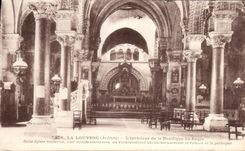 CPA Interior Louvesc of the Basilica St Governed Beautiful modern church