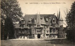CPA Louviers the Castle of Saint Hilaire