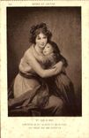 CPA Musee Du Louvre Vigee le Brun Portraits de Mme le Brun et de sa fille 