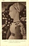 CPA Musee Du Louvre Pisanello Portrait D'Un Princesse de la Maison d'Este