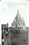 CPA Paris La Basilique De Montmartre Crowns Heart