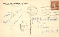 CPA Les Petits Tableaux De Paris L'Hotel De Ville