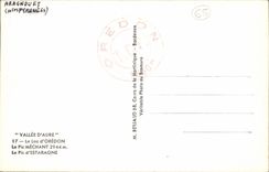 CPA Aragnouet Vallee d'Aure Le Lac d'Oredon Le Pic Mechant Le pic d'Estaragne