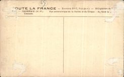 CPA Gavarnie Panoramic View Of the Valley And the Circus At the Bottom