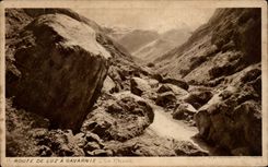 CPA Route De Luz has Gavarnie Chaou