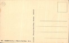 CPA Biarritz Villas Du Port Vieux