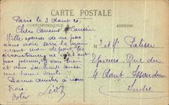 Entrada de CPA Paris Tiuileries del carrusel de Lovre