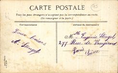 CPA Paris View Taken Of the Louvre