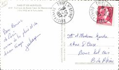 CPA Paris And Its Easilique Wonders of the Sacring Heart of Montmertre