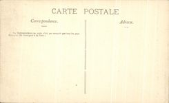 Detalle de CPA Paris Church Notre Dame de la caneria del humo de las esculturas