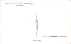 CPA Castle of Castelnau Bretenoux View