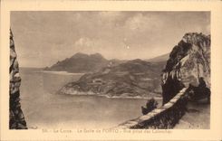 CPA Corsica the Gulf of Oporto Seen from of the Creeks