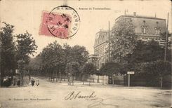 CPA Melun Avenue of Fontainebleau