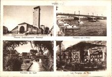 CPA Vichy Nouvel Etablissement Thermal Pavillon du Golf Pergolas du parc